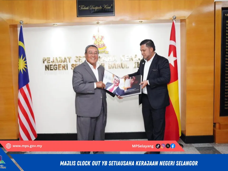 MAJLIS CLOCK OUT MERAIKAN PERSARAAN YB DATO' SETIA HAJI HARIS BIN KASIM